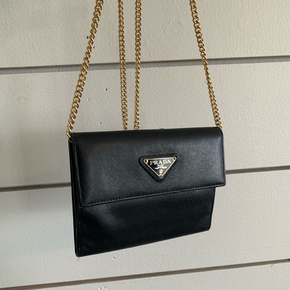 Prada black wallet